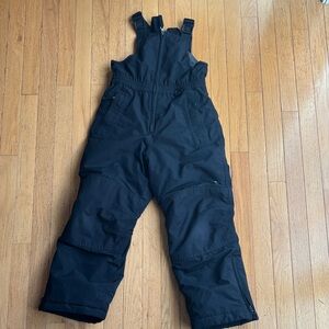 Black Lands End Snow Bib Overalls